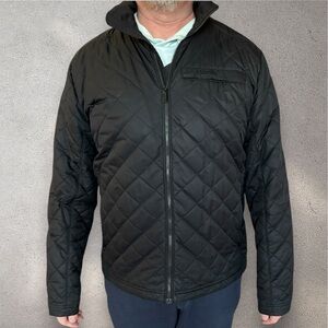 Men's Black Marmot Quilted Jacket